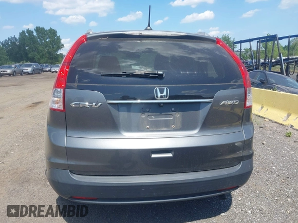 2013 Honda CR-V EX-L with VIN 2HKRM4H75DH610974, listed as a IAAI auction lot 42524910 with 42,887 mi miles and . Bid and sale history available at DreamBid. Image 17.