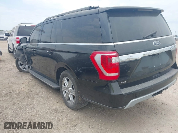 2019 Ford Expedition Max XLT with VIN 1FMJK1HTXKEA07297, listed as a IAAI auction lot 42431260 with 220,617 mi miles and . Bid and sale history available at DreamBid. Image 3.
