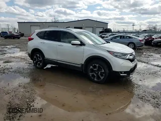 2018 Honda CR-V Touring with VIN 5J6RW2H99JL006734, listed as a Copart auction lot 52220685 with 57,923 mi miles and Salvage Title. Bid and sale history available at carsss.com. Image 12.