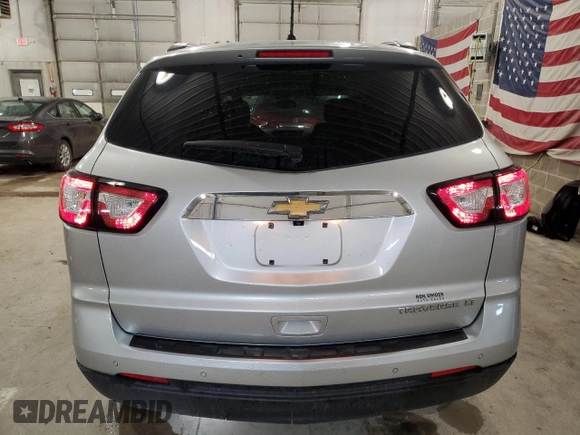 2015 Chevrolet Traverse LT z VIN 1GNKRGKD6FJ387218, wystawiony jako Copart lot #53377985 z przebiegiem 110 278 mil mil oraz Szkoda całkowita • Salvage title. Historia ofert i sprzedaży dostępna na DreamBid. Obrazek 6.