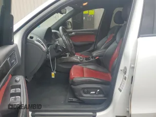 2016 Audi SQ5 Premium Plus with VIN WA1CCAFP6GA118759, listed as a Copart auction lot 71631734 with 70,583 mi miles and Salvage Title. Bid and sale history available at carsss.com. Image 7.