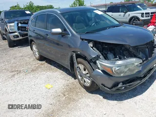 2013 Honda CR-V EX-L with VIN 2HKRM4H74DH600288, listed as a IAAI auction lot 42309197 with 147,012 mi miles and . Bid and sale history available at DreamBid. Image 1.