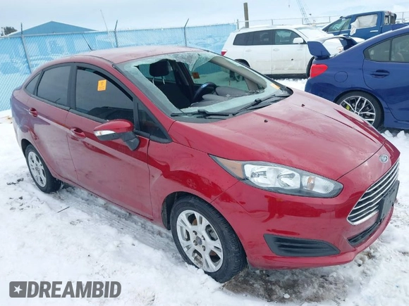 2016 Ford Fiesta SE with VIN 3FADP4BJ9GM159803, listed as a IAAI auction lot 41629525 with 1 mi miles. Bid and sale history available at carsss.com. Image 1.