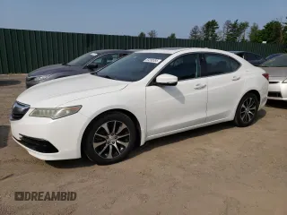 2016 Acura TLX with VIN 19UUB1F38GA001616, listed as a Copart auction lot 59298385 with 123,888 mi miles and Salvage title. Bid and sale history available at DreamBid. Image 1.