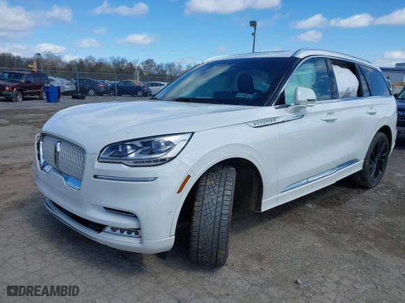 2021 Lincoln Aviator Reserve with VIN 5LM5J7XC3MGL11441, listed as a IAAI auction lot 41986754 with 104,088 mi miles. Bid and sale history available at carsss.com. Image 17.