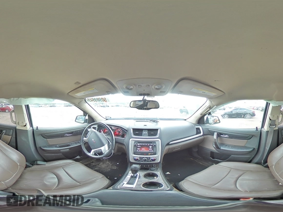 2014 GMC Acadia SLT z VIN 1GKKRRKDXEJ124821, wystawiony jako Copart lot #50989945 z przebiegiem 125 355 mil mil oraz Szkody całkowita. Historia ofert i sprzedaży dostępna na DreamBid. Obrazek 13.