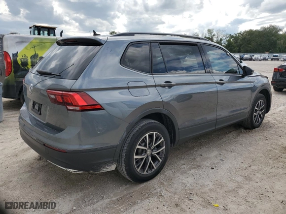 2021 Volkswagen Tiguan S with VIN 3VV1B7AXXMM133825, listed as a Copart auction lot 74306204 with 50,100 mi miles and Non Repairable. Bid and sale history available at carsss.com. Image 3.
