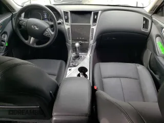 2017 Infiniti Q50 Signature Edition z VIN JN1EV7AR5HM839789, wystawiony jako Copart lot #47394005 z przebiegiem 57 152 mil mil oraz Szkoda całkowita • Salvage title. Historia ofert i sprzedaży dostępna na DreamBid. Obrazek 8.