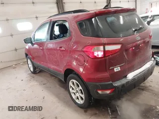2019 Ford EcoSport SE with VIN MAJ6S3GL1KC305648, listed as a IAAI auction lot 41333376 with 80,646 mi miles and . Bid and sale history available at DreamBid. Image 3.