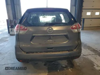 2015 Nissan Rogue S with VIN KNMAT2MT9FP541818, listed as a Copart auction lot 49122455 with 192,297 mi miles and Clean Title. Bid and sale history available at carsss.com. Image 6.