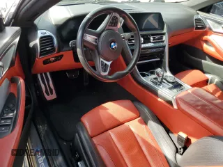 2019 BMW 8 Series M850i xDrive with VIN WBAFY4C55KBJ98774, listed as a Copart auction lot 77351894 with 0 mi miles and Non Repairable. Bid and sale history available at carsss.com. Image 8.