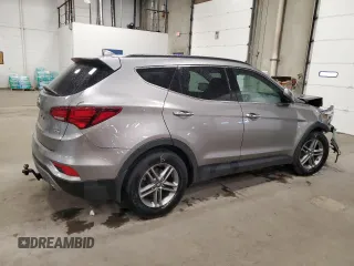 2018 Hyundai Santa Fe 2.4L with VIN 5NMZUDLB5JH096340, listed as a Copart auction lot 61038095 with 114,993 mi miles and Salvage title. Bid and sale history available at DreamBid. Image 3.