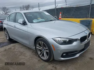 2017 BMW 3 Series 330i with VIN WBA8B9G34HNU52336, listed as a IAAI auction lot 41626509 with 79,786 mi miles. Bid and sale history available at carsss.com. Image 1.