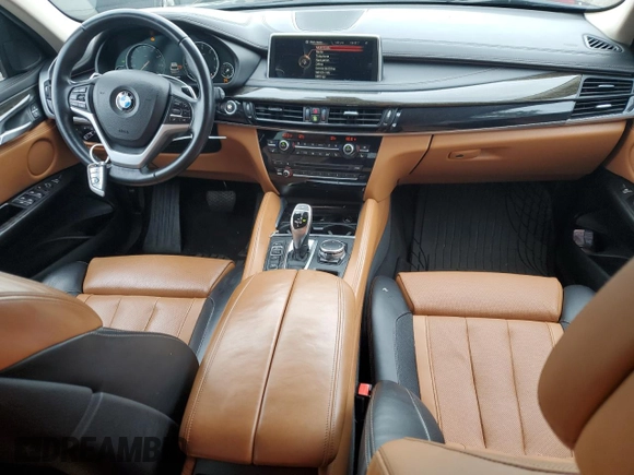2016 BMW X6 xDrive35i with VIN 5UXKU2C5XG0N79197, listed as a Copart auction lot 69129903 with 38,754 mi miles. Bid and sale history available at carsss.com. Image 8.