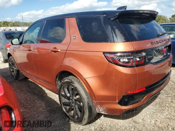 2020 Land Rover Discovery with VIN SALCM2GXXLH847218, listed as a Copart auction lot 78056704 with Not Provided miles and Non Repairable. Bid and sale history available at DreamBid. Image 2.