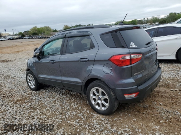 2019 Ford EcoSport SE with VIN MAJ3S2GE9KC253281, listed as a Copart auction lot 52141625 with 87,151 mi miles and Salvage Title. Bid and sale history available at DreamBid. Image 2.