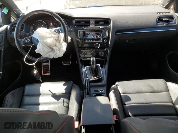 2015 Volkswagen GTI SE with VIN 3VW4T7AU4FM065603, listed as a Copart auction lot 72845514 with 75,922 mi miles and Salvage Title. Bid and sale history available at DreamBid. Image 8.