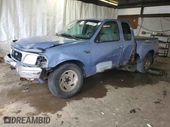 1997 Ford F-150 with VIN 1FTDX076XVKC72073, listed as a Copart auction lot 62774955 with 204,105 mi miles and Salvage title. Bid and sale history available at DreamBid. Image 1.