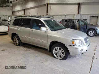 2007 Toyota Highlander Hybrid with VIN JTEHW21A270038923, listed as a Copart auction lot 53184065 with 289,365 mi miles and Clean Title. Bid and sale history available at carsss.com. Image 4.