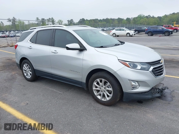 2021 Chevrolet Equinox LT with VIN 3GNAXKEV3MS124186, listed as a IAAI auction lot 41940798 with 83,343 mi miles. Bid and sale history available at carsss.com. Image 1.