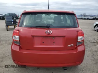 2012 Scion xD with VIN JTKKU4B44C1019551, listed as a Copart auction lot 45981405 with 304,408 mi miles and Salvage Title. Bid and sale history available at DreamBid. Image 6.