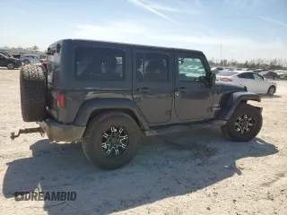 2017 Jeep Wrangler Unlimited 75th Anniversary with VIN 1C4HJWEGXHL546436, listed as a Copart auction lot 48229875 with 107,222 mi miles and Salvage title. Bid and sale history available at DreamBid. Image 3.
