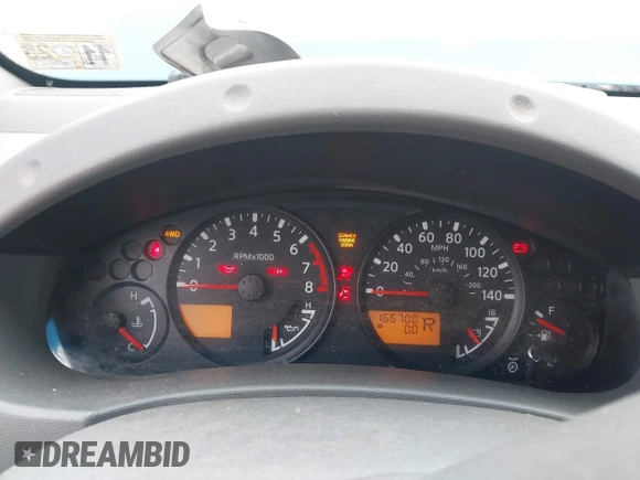 2005 Nissan Frontier LE with VIN 1N6AD07W55C438180, listed as a IAAI auction lot 42611550 with 166,700 mi miles and . Bid and sale history available at DreamBid. Image 7.