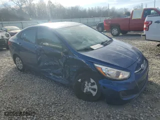 2017 Hyundai Accent SE with VIN KMHCT4AE0HU268097, listed as a Copart auction lot 47112445 with 108,703 mi miles and Salvage Title. Bid and sale history available at carsss.com. Image 4.