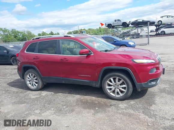 2017 Jeep Cherokee Limited с VIN 1C4PJMDB6HW543666, выставлен на аукционе IAAI как лот 42344655 с пробегом 117 078 миль миль и . История ставок и продаж доступна на DreamBid. Изображение 13.