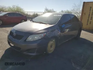 2009 Toyota Corolla with VIN JTDBL40E599082108, listed as a Copart auction lot 52726275 with 194,502 mi miles and Salvage Title. Bid and sale history available at carsss.com. Image 1.