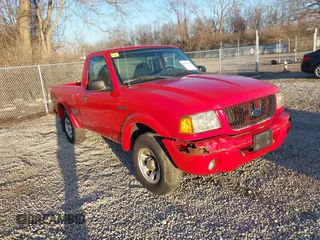 2003 Ford Ranger XL with VIN 1FTYR10U83PB47275, listed as a IAAI auction lot 41826628 with 214,845 mi miles. Bid and sale history available at carsss.com. Image 1.