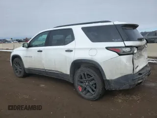2019 Chevrolet Traverse Premier with VIN 1GNEVKKW4KJ282636, listed as a Copart auction lot 46515155 with 81,897 mi miles and Salvage Title. Bid and sale history available at carsss.com. Image 2.
