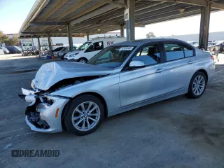2018 BMW 3 Series 320i with VIN WBA8A9C59JAD26869, listed as a Copart auction lot 47503935 with 127,627 mi miles and Salvage Title. Bid and sale history available at carsss.com. Image 1.