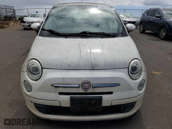 2013 FIAT 500 Pop with VIN 3C3CFFAR9DT574976, listed as a Copart auction lot 78311284 with 79,720 mi miles and Clean Title. Bid and sale history available at carsss.com. Image 5.