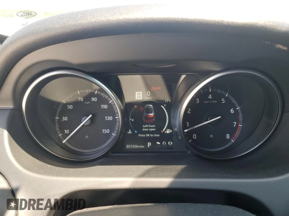 2018 Land Rover Discovery with VIN SALCT2RX5JH749971, listed as a Copart auction lot 68602314 with 57,434 mi miles and Salvage Title. Bid and sale history available at DreamBid. Image 9.