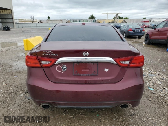 2018 Nissan Maxima S with VIN 1N4AA6AP2JC372008, listed as a Copart auction lot 56961805 with 122,400 mi miles and Salvage title. Bid and sale history available at DreamBid. Image 6.