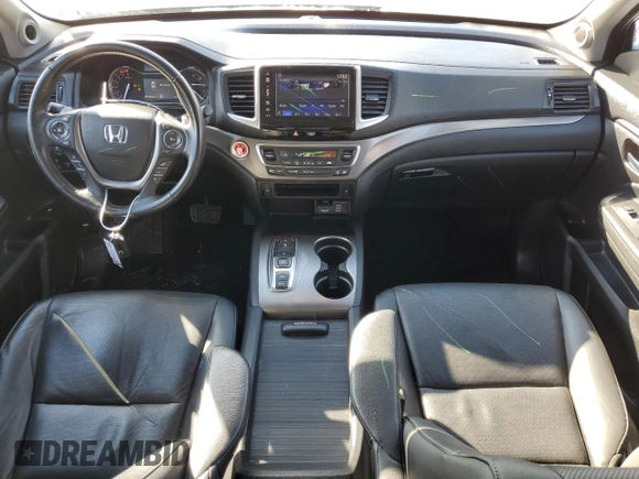 2020 Honda Ridgeline RTL with VIN 5FPYK3F54LB025479, listed as a Copart auction lot 89252185 with 37,706 mi miles and Salvage title. Bid and sale history available at DreamBid. Image 8.