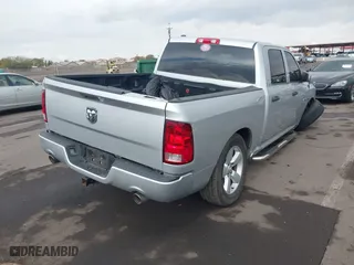 2014 Ram 1500 Tradesman with VIN 1C6RR6KT4ES305348, listed as a IAAI auction lot 41458464 with 1 mi miles. Bid and sale history available at carsss.com. Image 4.