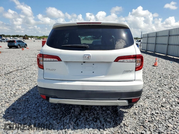2021 Honda Pilot EX-L with VIN 5FNYF6H52MB090375, listed as a Copart auction lot 61666305 with 24,073 mi miles and Salvage title. Bid and sale history available at DreamBid. Image 6.