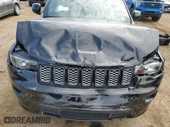 2021 Jeep Grand Cherokee Laredo E с VIN 1C4RJFAG3MC797562, выставлен на аукционе Copart как лот 60887275 с пробегом 63 887 миль миль и На запчасти • Non repairable. История ставок и продаж доступна на DreamBid. Изображение 11.
