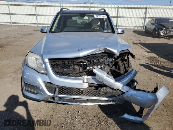 2014 Mercedes-Benz GLK 350 with VIN WDCGG8JBXEG310156, listed as a Copart auction lot 74337804 with 102,215 mi miles and Salvage Title. Bid and sale history available at DreamBid. Image 5.