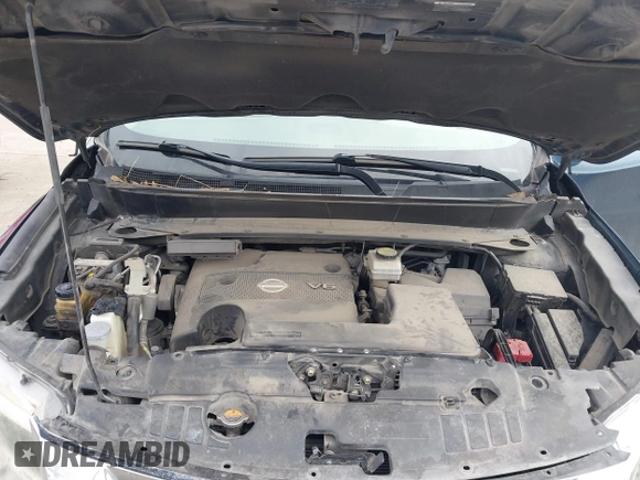 2015 Nissan Pathfinder SV with VIN 5N1AR2MN5FC607557, listed as a IAAI auction lot 41619329 with 151,498 mi miles and . Bid and sale history available at DreamBid. Image 10.
