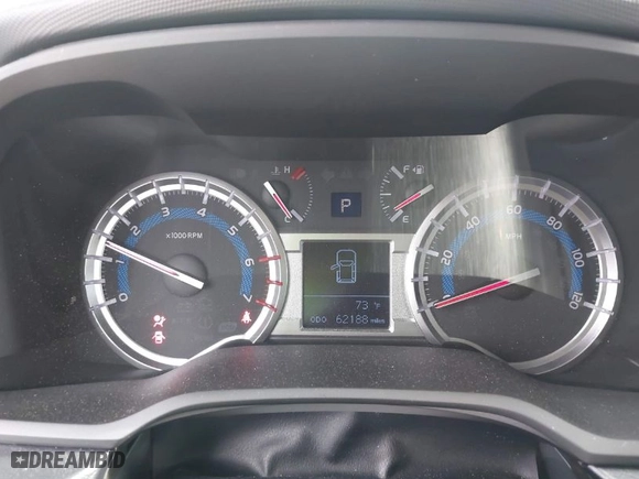 2019 Toyota 4Runner SR5 with VIN JTEBU5JR2K5690374, listed as a IAAI auction lot 41375797 with 62,188 mi miles. Bid and sale history available at carsss.com. Image 7.