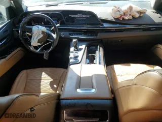 2021 Cadillac Escalade Sport with VIN 1GYS4FKL8MR285811, listed as a Copart auction lot 69693544 with 49,793 mi miles and Salvage Title. Bid and sale history available at carsss.com. Image 8.