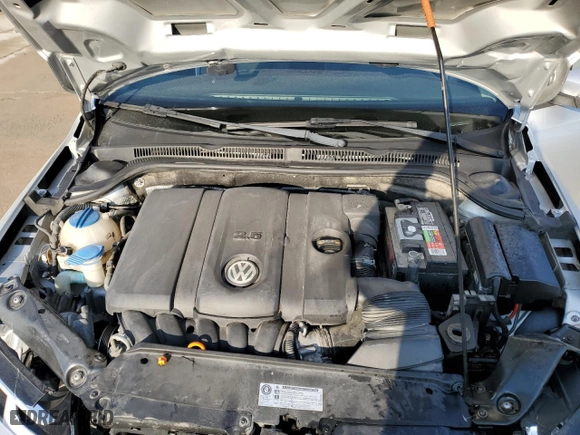 2011 Volkswagen Jetta Sedan SE with VIN 3VWBX7AJ6BM314799, listed as a Copart auction lot 48873735 with 176,866 mi miles and Salvage Title. Bid and sale history available at carsss.com. Image 11.