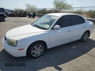 2003 Hyundai Elantra GLS with VIN KMHDN45D13U560222, listed as a Copart auction lot 59614045 with 196,527 mi miles and Salvage title. Bid and sale history available at DreamBid. Image 1.