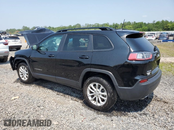 2022 Jeep Cherokee Latitude Lux z VIN 1C4PJMMN6ND542731, wystawiony jako Copart lot #59912205 z przebiegiem 9 483 mil mil oraz Szkoda całkowita • Salvage title. Historia ofert i sprzedaży dostępna na DreamBid. Obrazek 2.