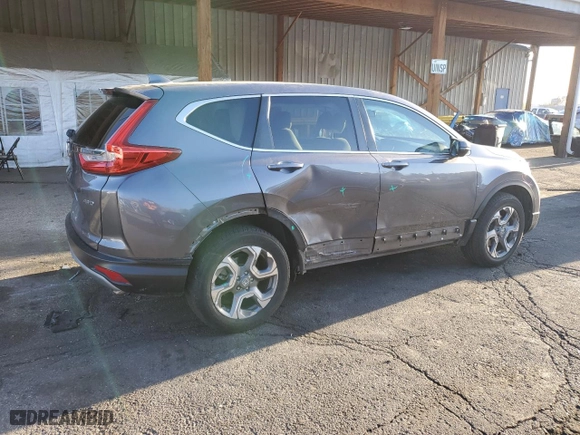 2019 Honda CR-V EX with VIN 7FARW2H53KE033231, listed as a Copart auction lot 53473705 with 59,507 mi miles and Salvage Title. Bid and sale history available at carsss.com. Image 3.