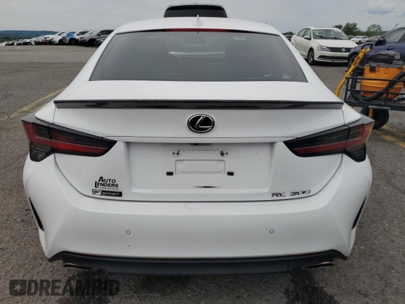 2021 Lexus RC 300 F Sport z VIN JTHGA5BC1M5011676, wystawiony jako Copart lot #58583705 z przebiegiem 50 974 mil mil oraz Szkoda całkowita • Salvage title. Historia ofert i sprzedaży dostępna na DreamBid. Obrazek 6.
