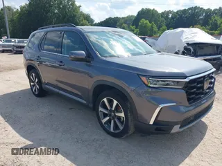 2023 Honda Pilot Elite with VIN 5FNYG1H82PB010622, listed as a IAAI auction lot 42144011 with 45,419 mi miles and . Bid and sale history available at DreamBid. Image 1.